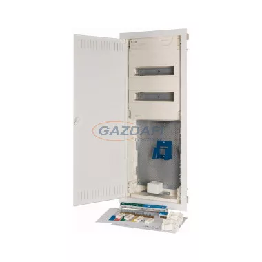 EATON 302430 Süllyesztett kiselosztó, IP30, HIBRID 2sor, csavaros sk., lapos ajtó EATON 302430 Süllyesztett kiselosztó, IP30, HIBRID 2sor, csavaros sk., lapos ajtó