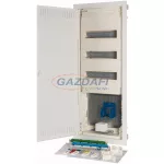   EATON 302437 Süllyesztett kiselosztó, IP30, HIBRID 3sor, feszítőrugós, lapos ajtó