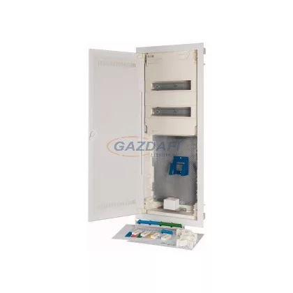   EATON 302445 Süllyesztett WiFi kiselosztó, IP30, HIBRID 2sor,feszítőrugós, lapos ajtó