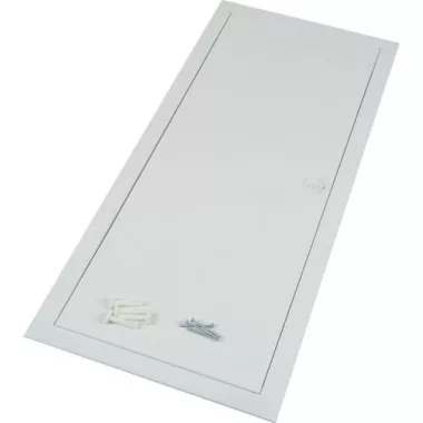 EATON 302491 Acéllemez, fehér extra lapos ajtó (SF) és keret (5soros KLV-hez)