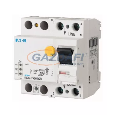 EATON 302638 Áram-védőkapcsoló 10kA 2 pólus, 300mA (Fi-relé)