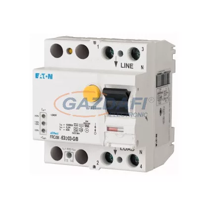   EATON 302640 Áram-védőkapcsoló 10kA 2 pólus, 300mA (Fi-relé)