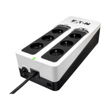 EATON 3S450F UPS 3S, 1/1fázisú, 450VA/270W, kim.aljzatok FR, 3x biztonsági mentés + 3x túlfeszültségvédő