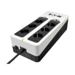   EATON 3S550D UPS 3S, 1/1fázisú, 550VA/330W, kim.aljzatok DIN (Schuko) 3x bizt.mentés + 3x túlfeszültségvédő, USB