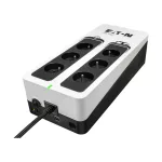   EATON 3S550F UPS 3S, 1/1fázisú, 550VA/330W, kim.aljzatok FR, 3x biztonsági mentés + 3x túlfeszültségvédő, USB