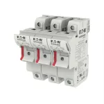   EATON CH143DIU Szakaszoló jelzéssel, 3-pólus, 690V AC / 50A, C14 (14x51mm)