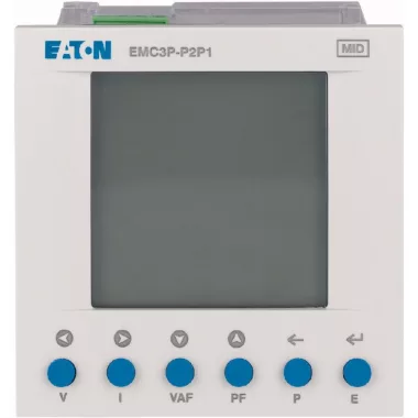 EATON EMC3P-P2P1 Multifunkciós mérő, 3P, ModB, Plug&Play, panelra, MID