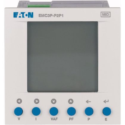   EATON EMC3P-P2P1 Multifunkciós mérő, 3P, ModB, Plug&Play, panelra, MID