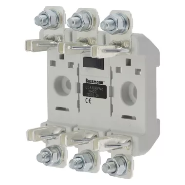 EATON TD00-DI Biztosító aljzat 3-pólus, 00, 160A, szerlapra és DIN sínre rögzíthető