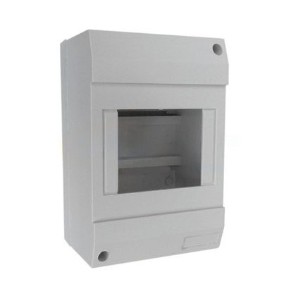   S&G Falon kívüli kismegszakító elosztó, ajtó nélküli 4-es