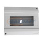   S&G Falon kívüli kismegszakító elosztó, ajtó nélküli 8-as