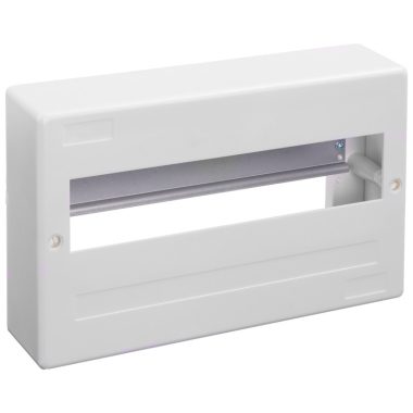 Cutie de distribuție pe perete TRACON EDFK-12-1AN fără ușă, cu șină N / PE