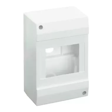 TRACON EDFK-4-1AN Falon kívüli elosztódoboz, ajtó nélkül