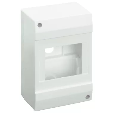Cutie de distribuție pe perete TRACON EDFK-4_1AN, fără ușă, 1 × 4 modul, IP40, L × W × H = 82 × 130 × 62mm