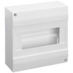   Cutie de distribuție pe perete TRACON EDFK-8_1AN, fără ușă, modul 1x8, IP40,  160x160x62mm