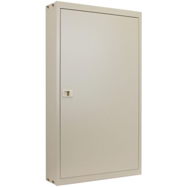 TRACON EDFKF-16/4 Fém elosztódoboz falon kívüli, maszkos, fehér 4×16 mod, H×W×D=755×445×110mm, IP42, RAL1013