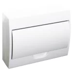   Cutie distribuție PT TRACON EDFKN-12-1, cu ușă albă, șină N / PE