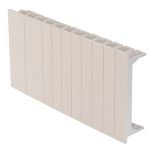   TRACON EDTM Takaróidom elosztódobozokba, szabad modulnyílások lefedésére L=108mm, 1×6 mod.(2×1mod.+8×1/2mod.)