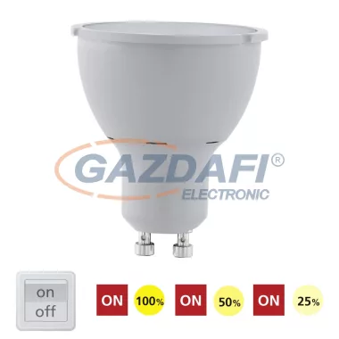 EGLO 11542 LED-es fényforrás COB GU10 1x5W 4000K fényerőszab