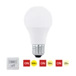   EGLO 11561 LED-es fényforrás E27 A60 1x10W 3000K fényerőszab.