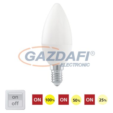 EGLO 11582 LED-es fényforrás gyertya E14 6W 470Lm 4000K
