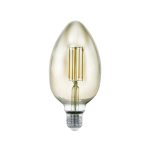   EGLO 11839 LED fényforrás E27-B80 1x4W füstös 3000K 360Lm