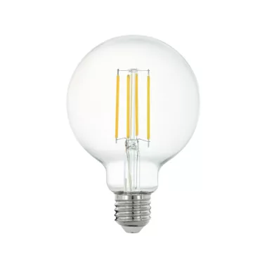 EGLO 11863 LED filament fényforrás e27 G95 6W 2700K 806Lm