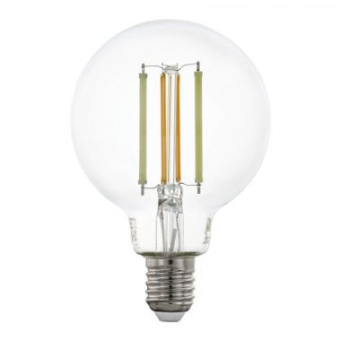 EGLO 12237 LED fényforrás ZIG-CCT-E27-G80 6W átlátszó