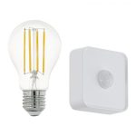 EGLO 12257 1X LED fényforrás ZIG-E27-A60 6W 4000K+1SENSOR