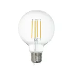  EGLO 12571 LED fényforrás E27 G80 6W 2700K 806Lm átlátszó