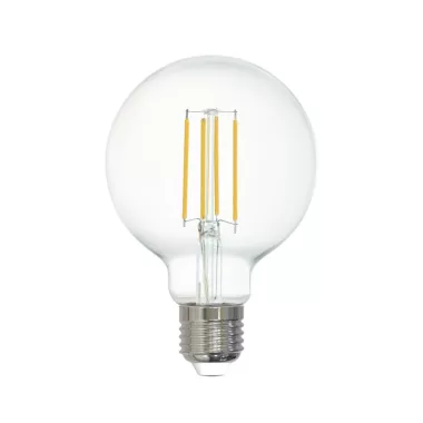 EGLO 12571 LED fényforrás E27 G80 6W 2700K 806Lm átlátszó