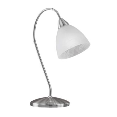 EGLO 13313 Asztali 1x40W E14 ↕31cm matt nikkel Pasto