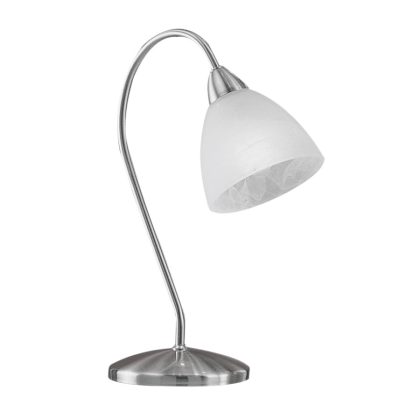 EGLO 13313 Asztali 1x40W E14 ↕31cm matt nikkel Pasto