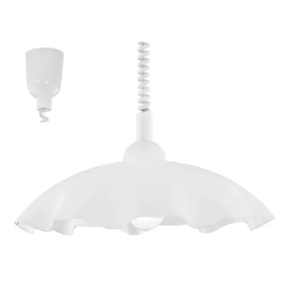 EGLO 13992 Húzós függeszték E27 1*60W fehér Carola