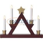 Eglo 271-33 Julie Asztali Gyertya bordó