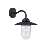 EGLO 30155 Kültéri fali E27 1x60W fekete Milton