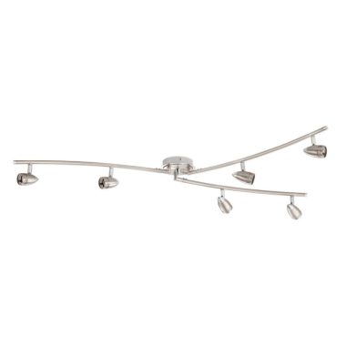 EGLO 32843 Y-forma 6xGU10 mattnikkel/króm Magnum