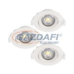   EGLO 32883 LED beépíthető 3x5W 4000K fehér állítható Sartiano