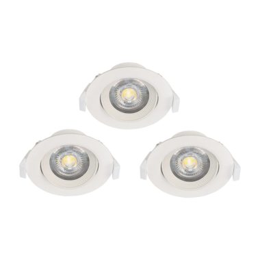 EGLO 32896 LED beépíthető 3x5W 3000K fehér állítható Sartiano
