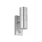   EGLO 32898 Kültéri LED fali GU10 2x3W szenzor nemesacél Riga 5