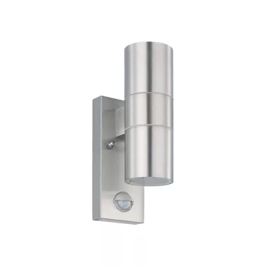 EGLO 32898 Kültéri LED fali GU10 2x3W szenzor nemesacél Riga 5