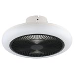   EGLO 35139 LED-CCT mennyezeti ventilátoros lámpa Kostrena 3X8,5W 3300lm 2700-6500K 3 fokozat Fehér, fekete