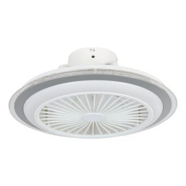 EGLO 35141 LED-CCT mennyezeti ventilátoros lámpa Albufeira 3X8,5W 3300lm 2700-6500K 3 fokozat fehér/szürke