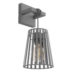 EGLO 390004 Fali E27 1x40W fekete Bogota