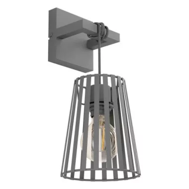 EGLO 390004 Fali E27 1x40W fekete Bogota