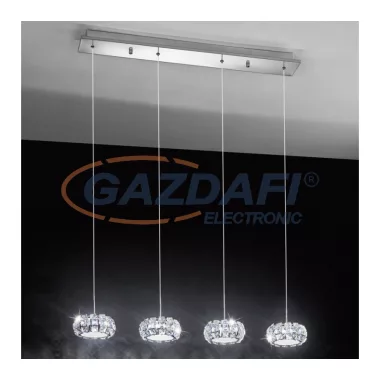 EGLO 39007 LED kristály függeszték 4x5W 166x91cm Corliano EGLO 39007 LED kristály függeszték 4x5W 166x91cm Corliano
