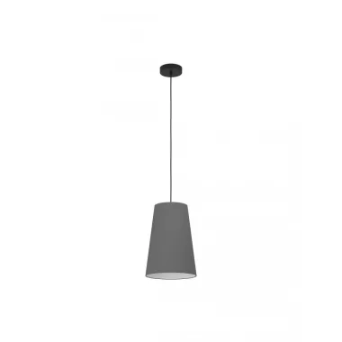 EGLO 390135 Függeszték 1xE27 fekete/szürke Petrosa