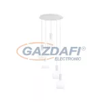 EGLO 39143 függeszték E27 5x60W kerek fehér Pascoa