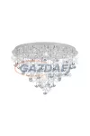 EGLO 39246 LED mennyezeti 43x1,8W króm/kristály Pianopoli