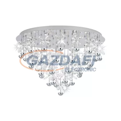 EGLO 39246 LED mennyezeti 43x1,8W króm/kristály Pianopoli